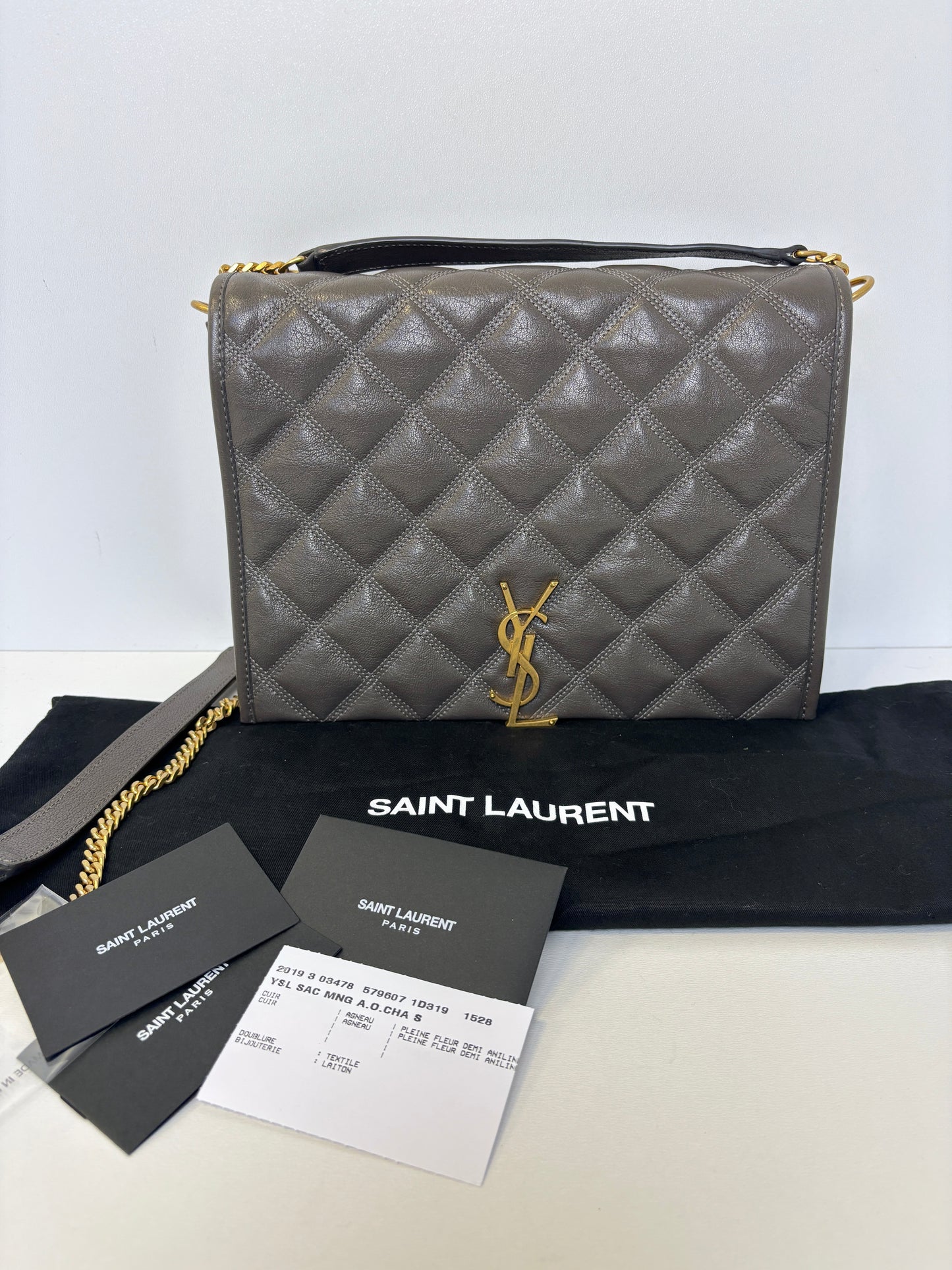 Saint Laurent "Becky" shoulder bag