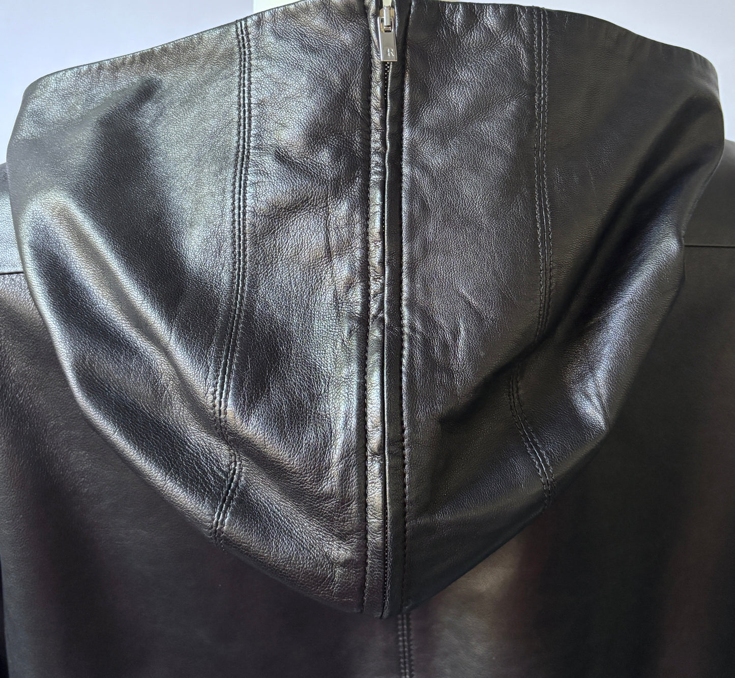 The Row leather jacket