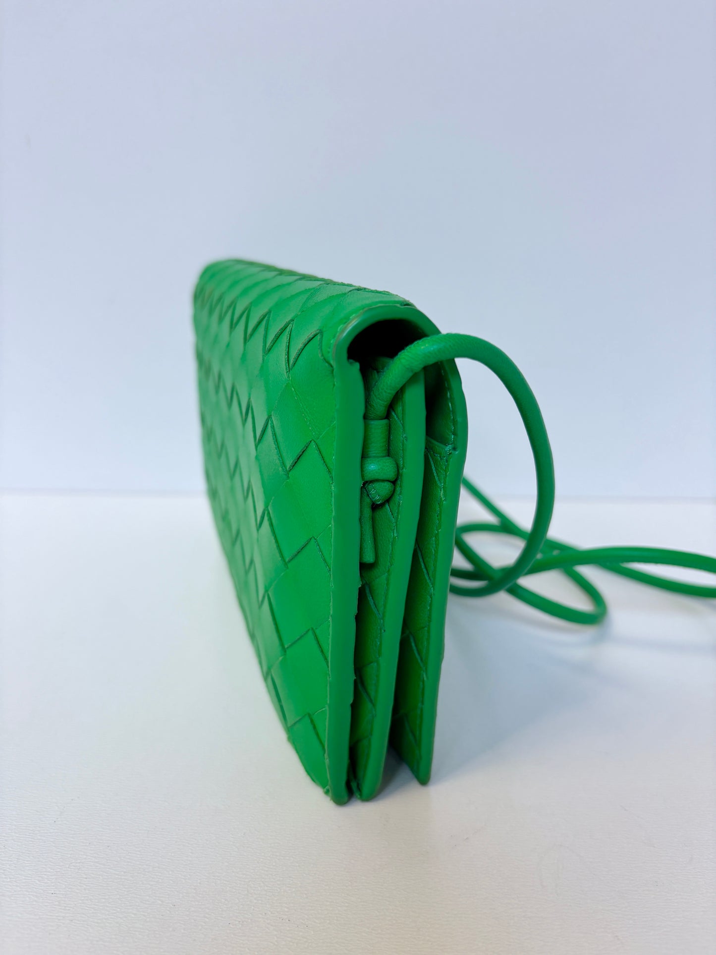 Bottega Veneta wallet on strap