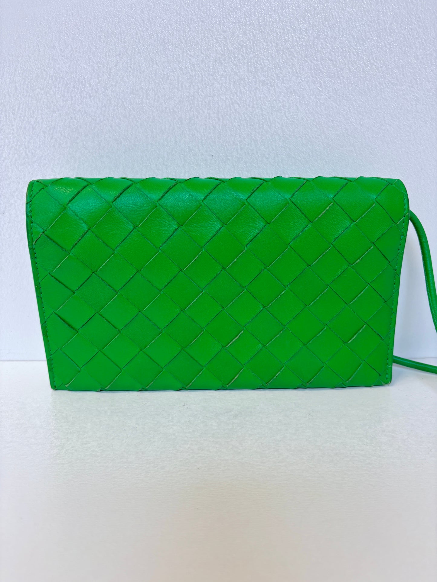 Bottega Veneta wallet on strap