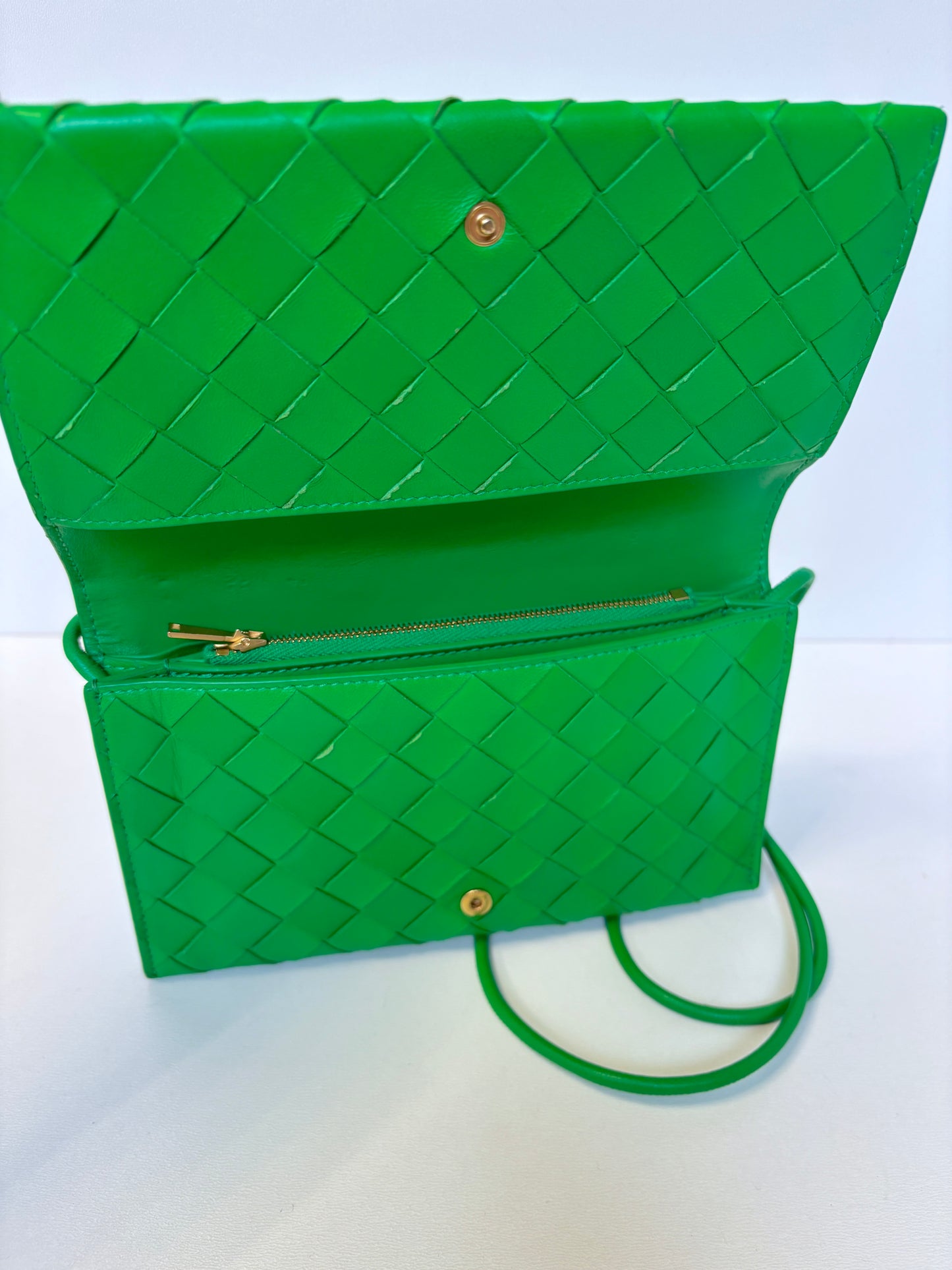 Bottega Veneta wallet on strap