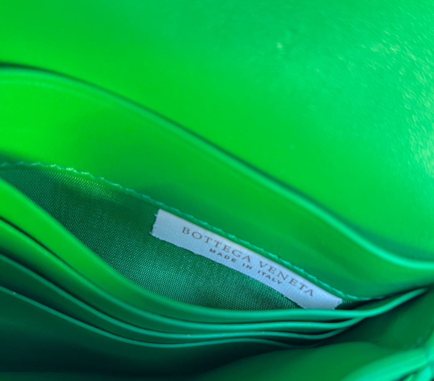 Bottega Veneta wallet on strap