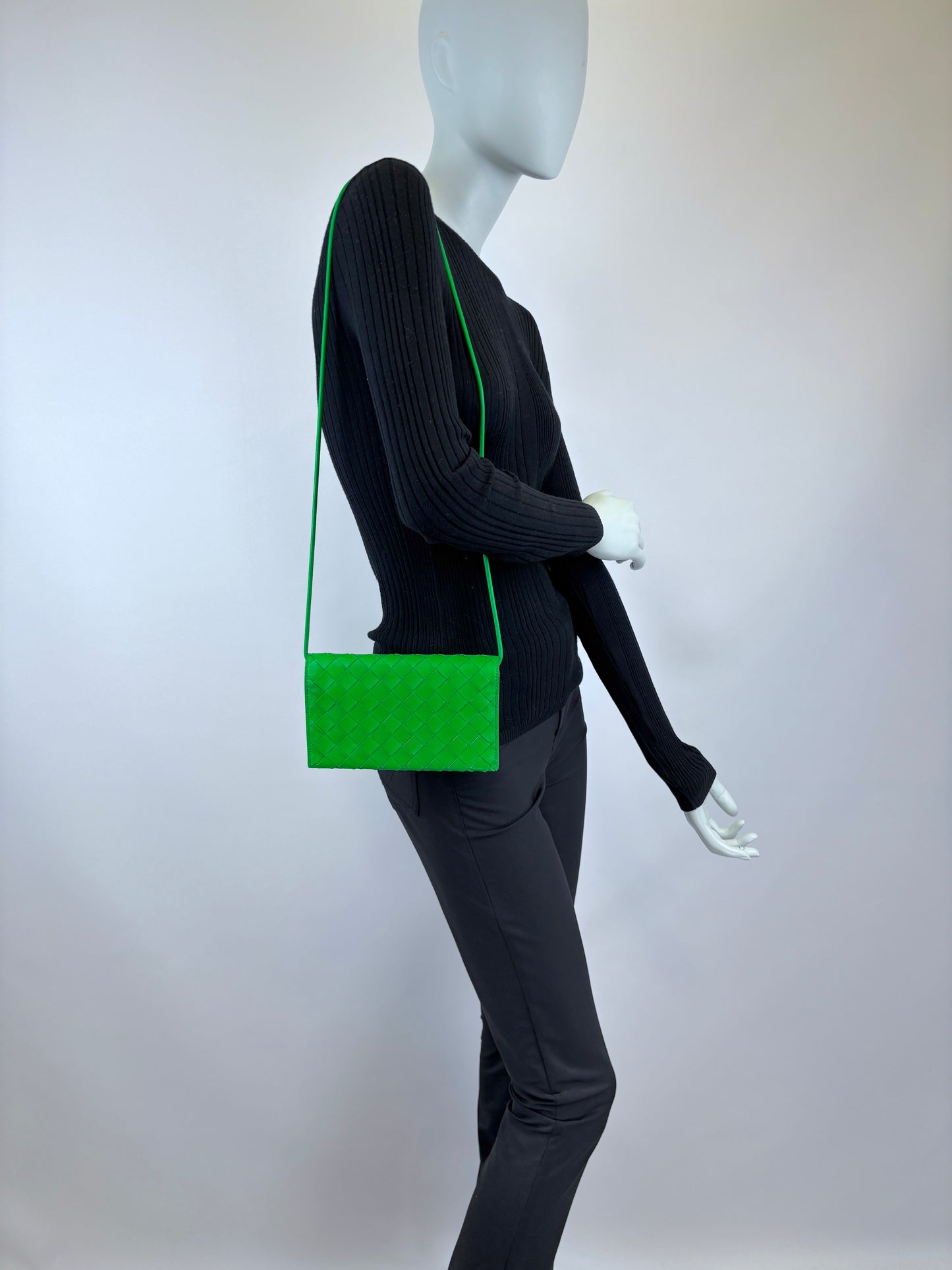 Bottega Veneta wallet on strap