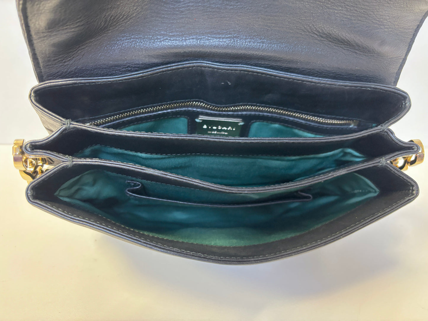 Bvlgari python shoulder bag