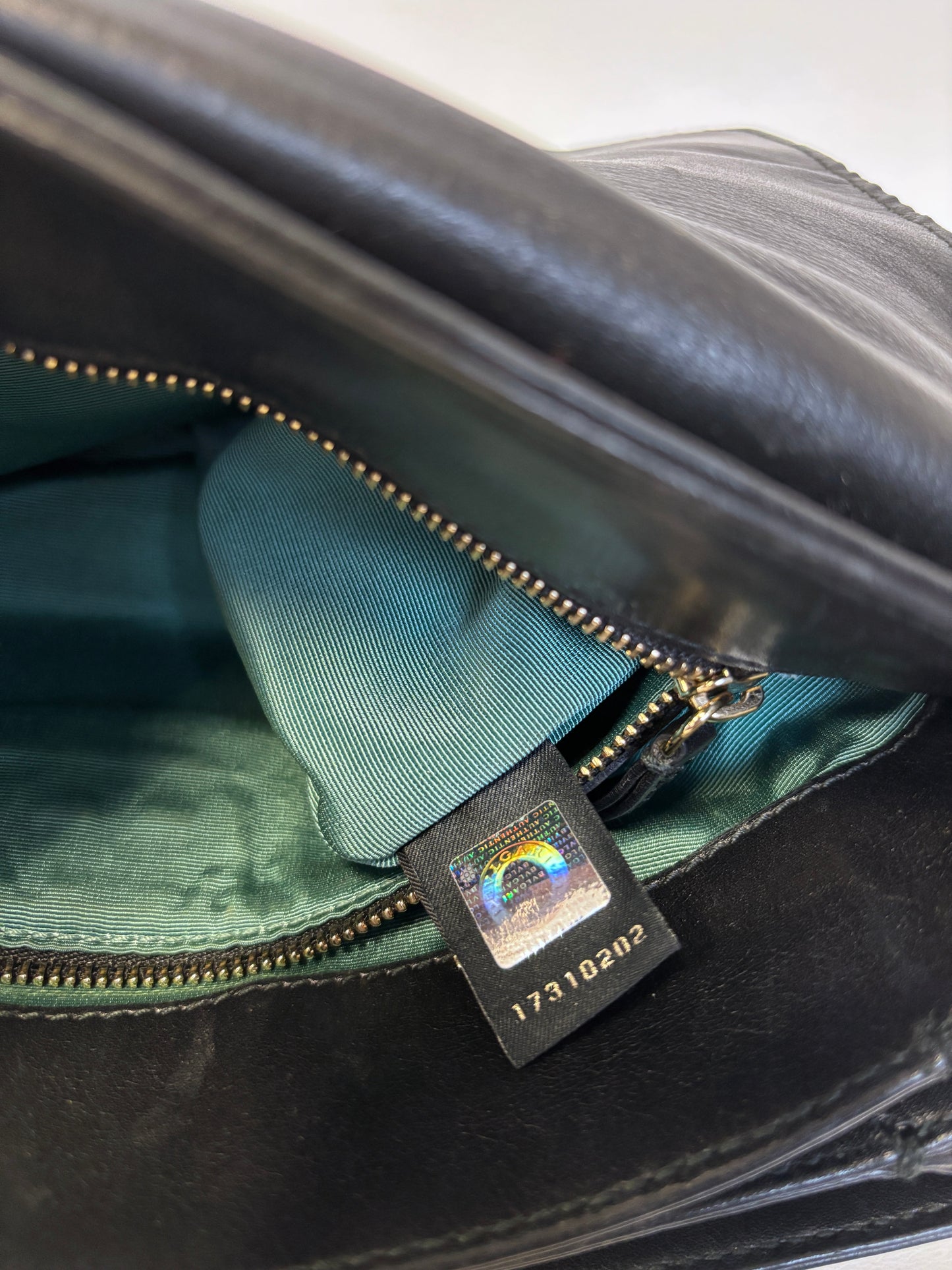 Bvlgari python shoulder bag