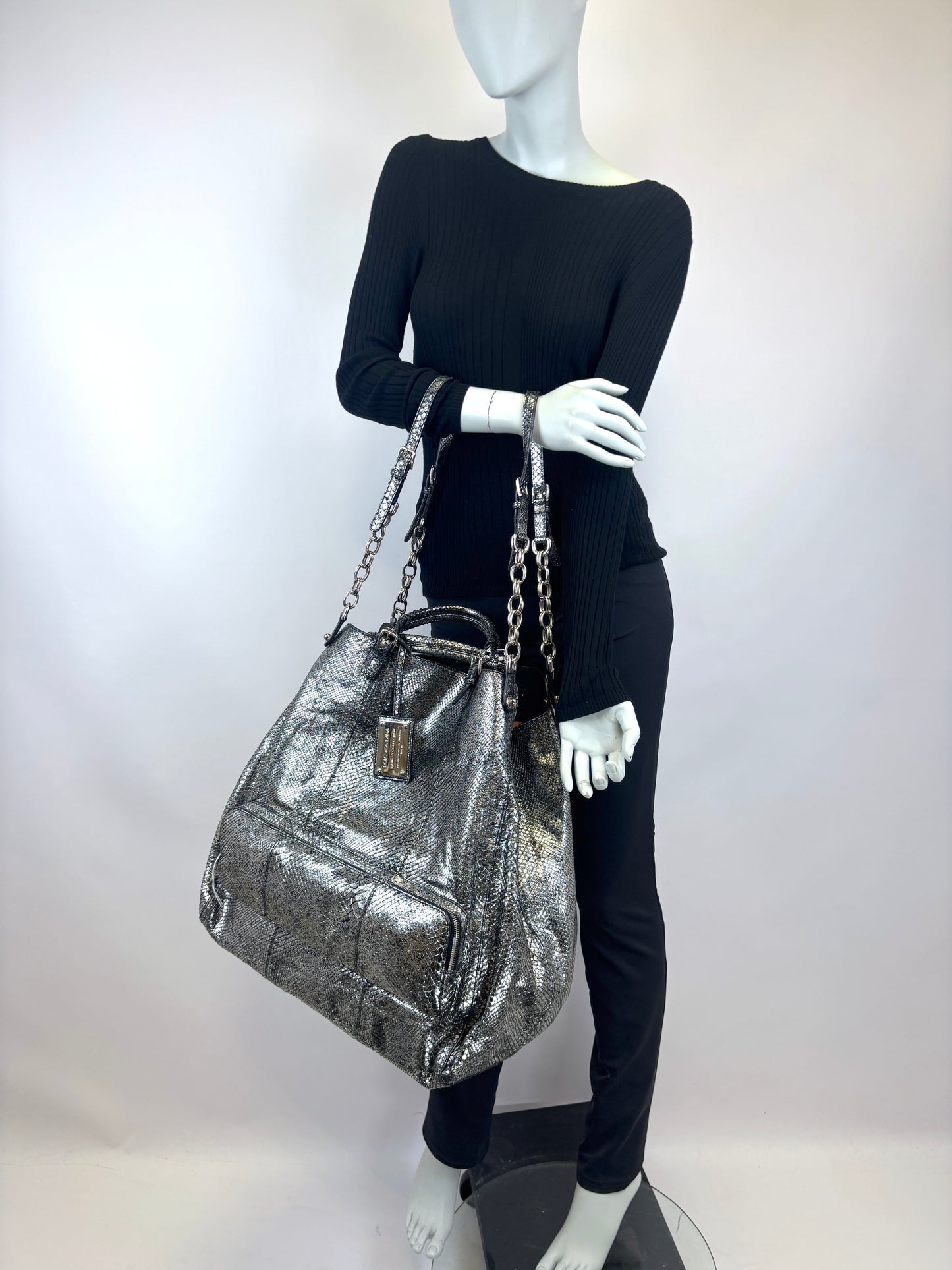 Dolce & Gabbana python tote