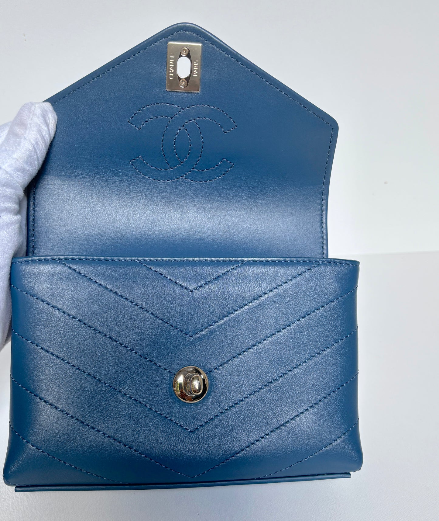 Chanel Chevron waist bag