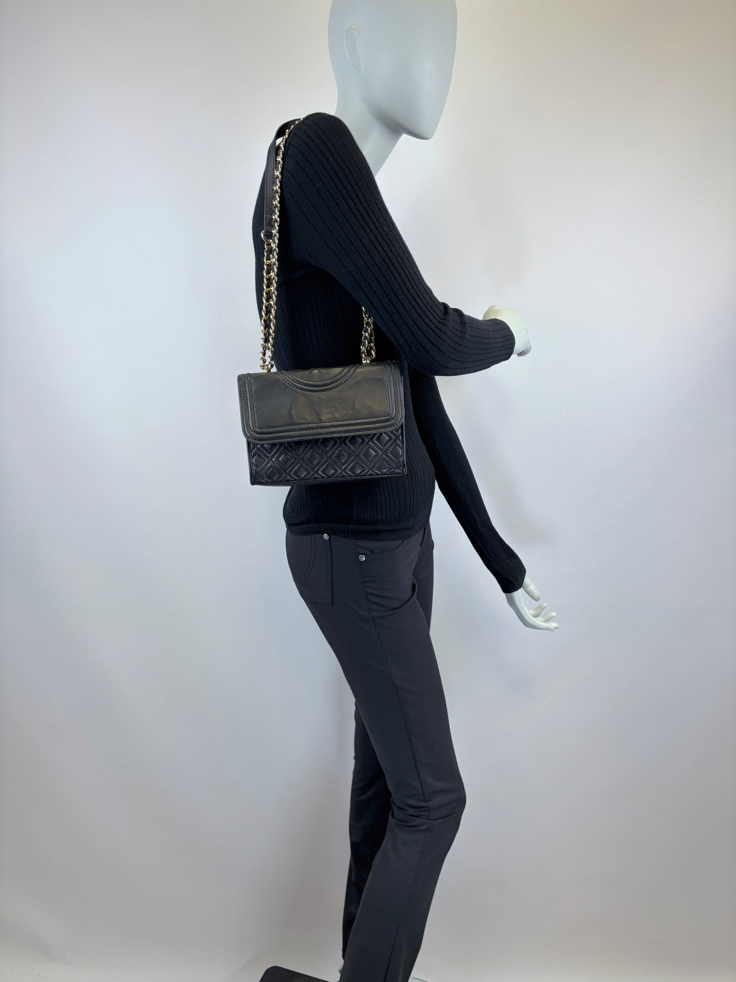 Tory Burch "Fleming" crossbody