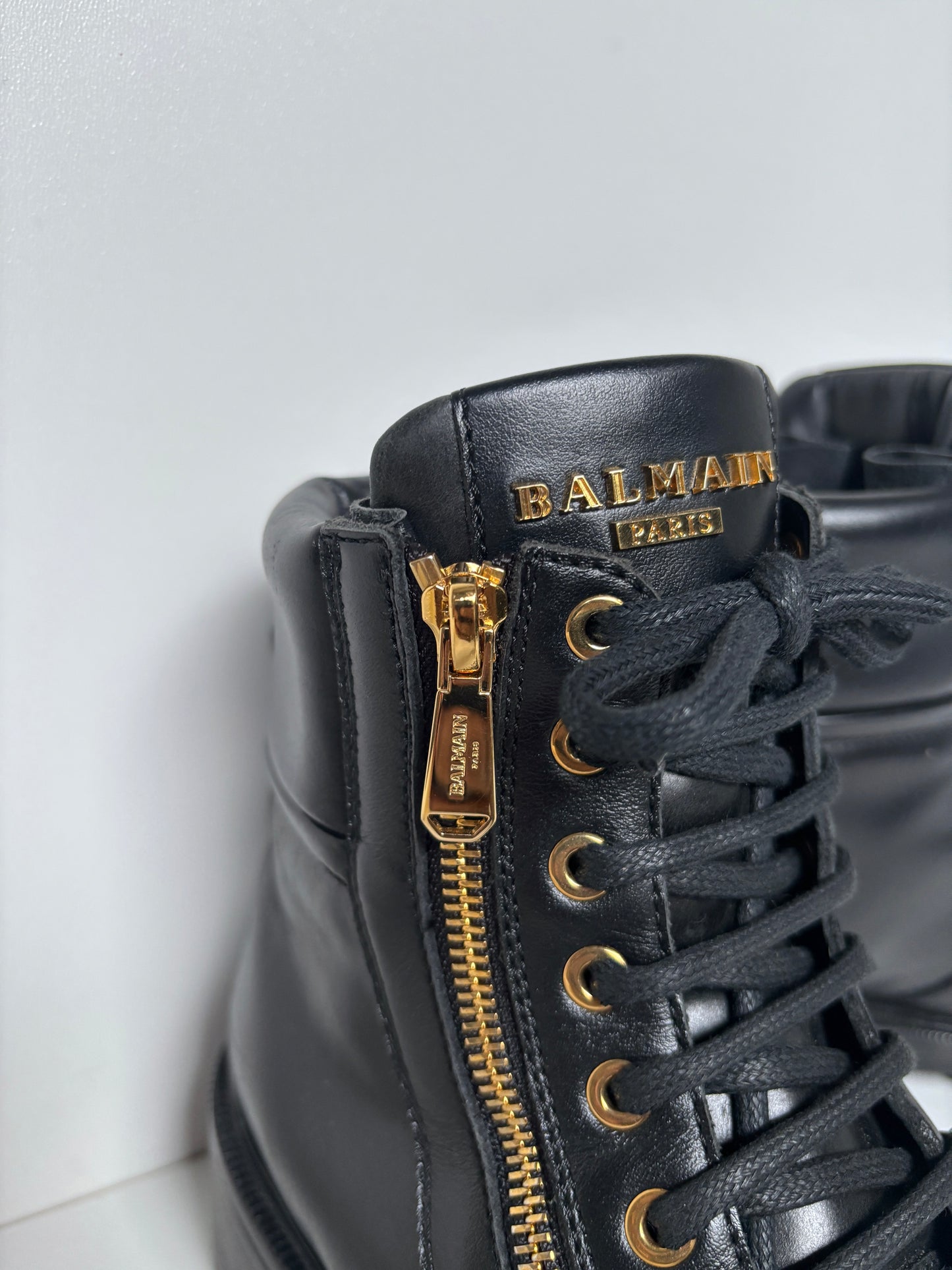Balmain biker boots