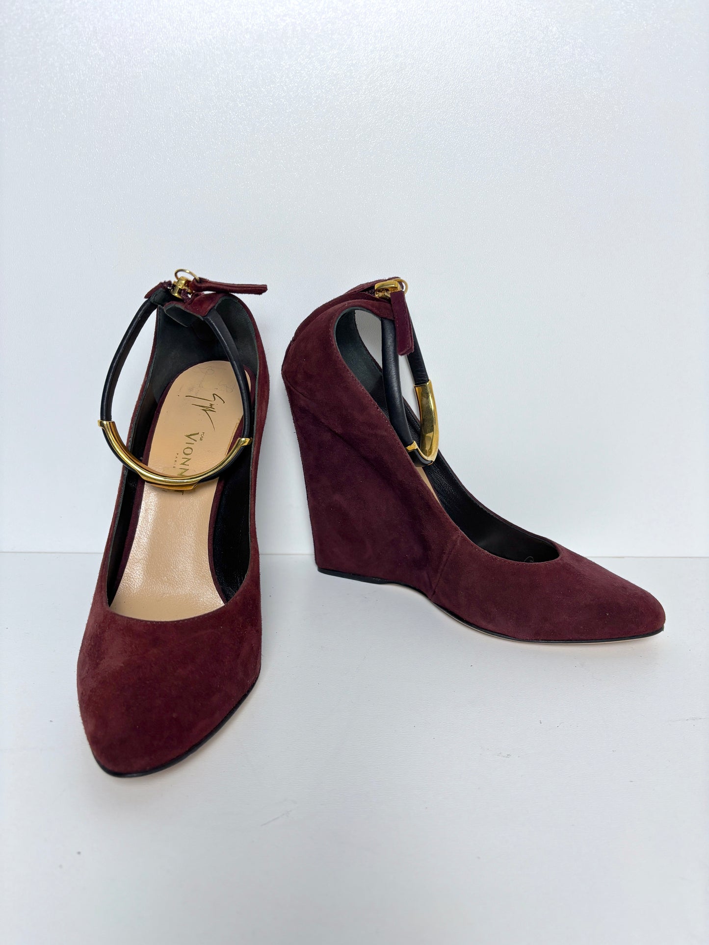 Vionnet wedge sandals