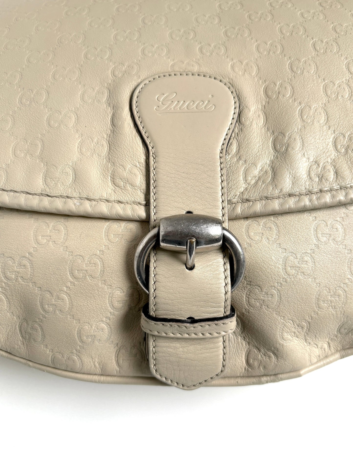 Gucci leather shoulder bag