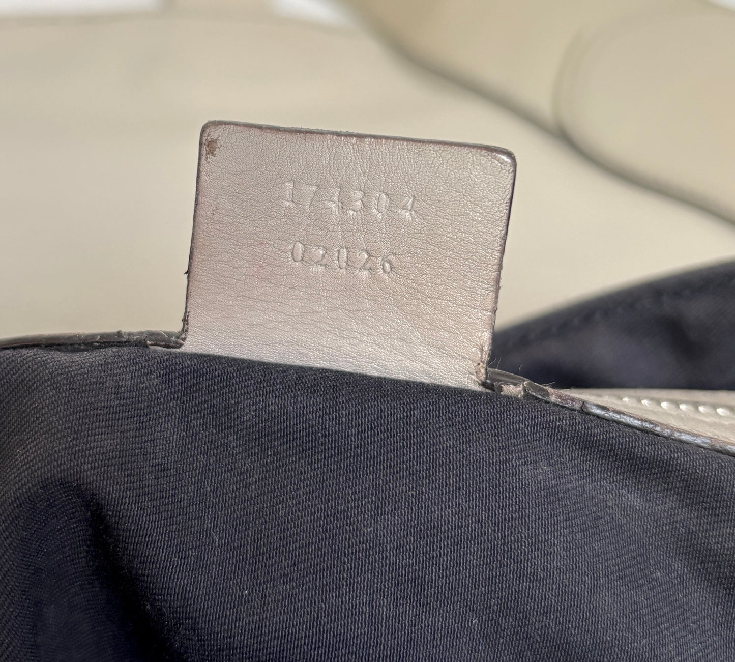 Gucci leather shoulder bag