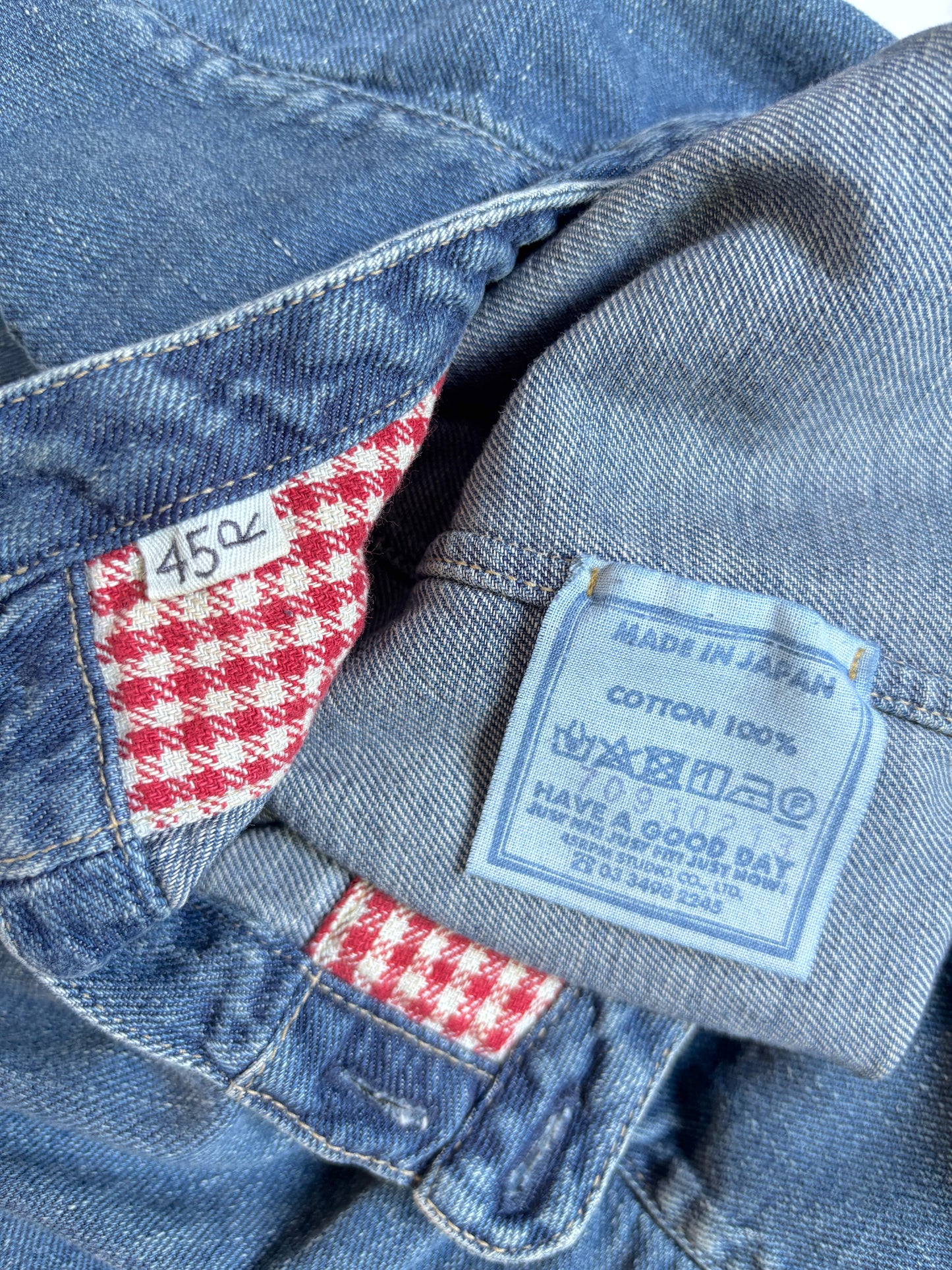 45R denim blouse