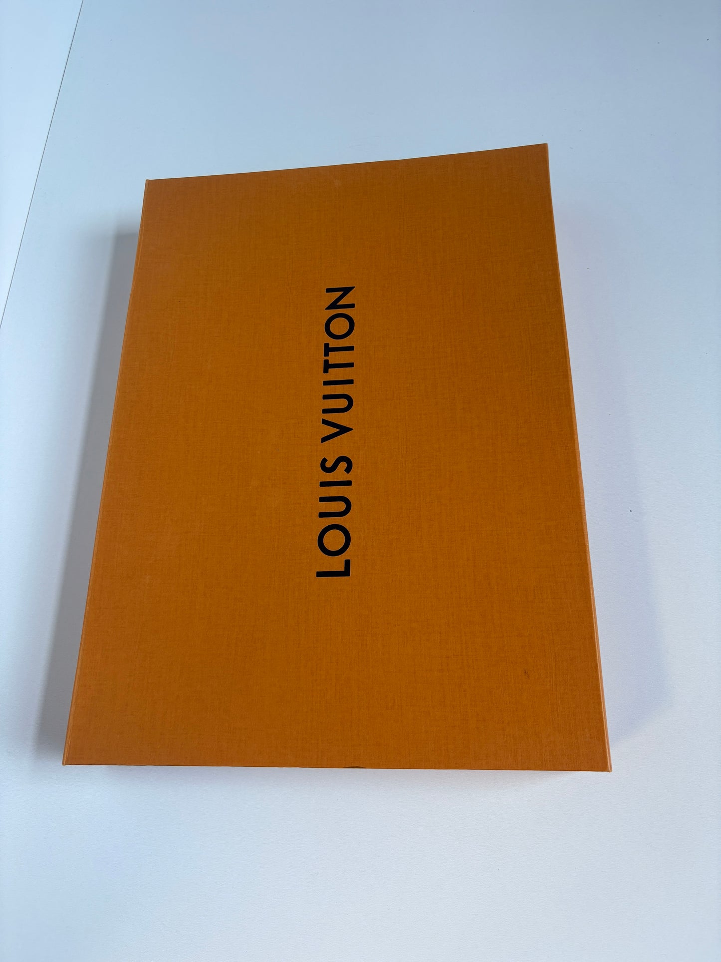 Louis Vuitton "Logomania" scarf.