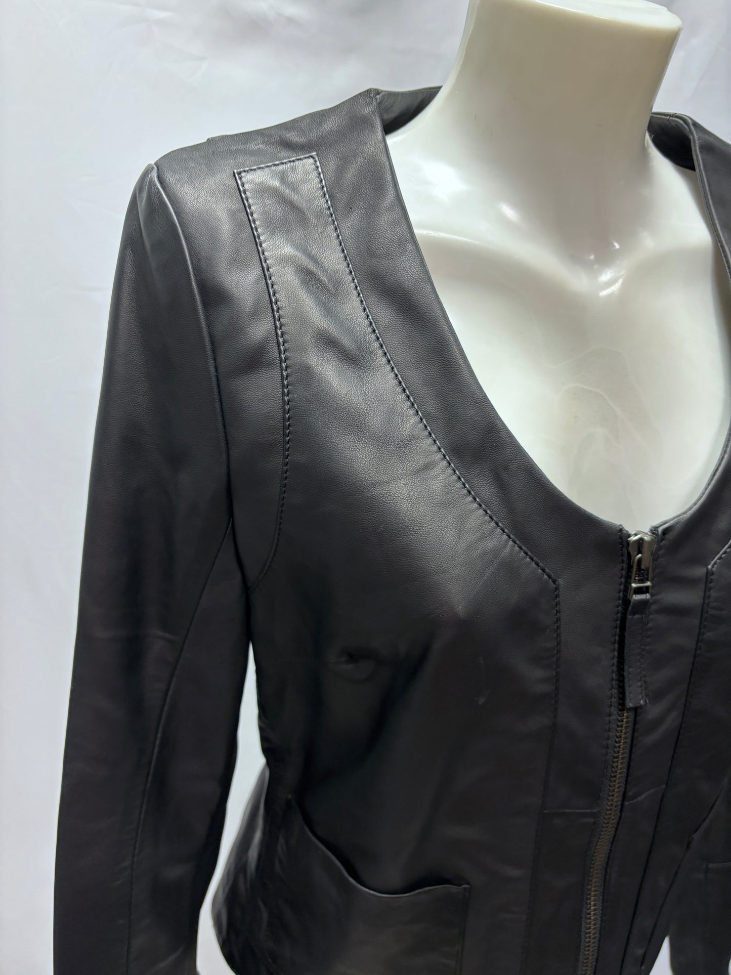 Anna leather jacket