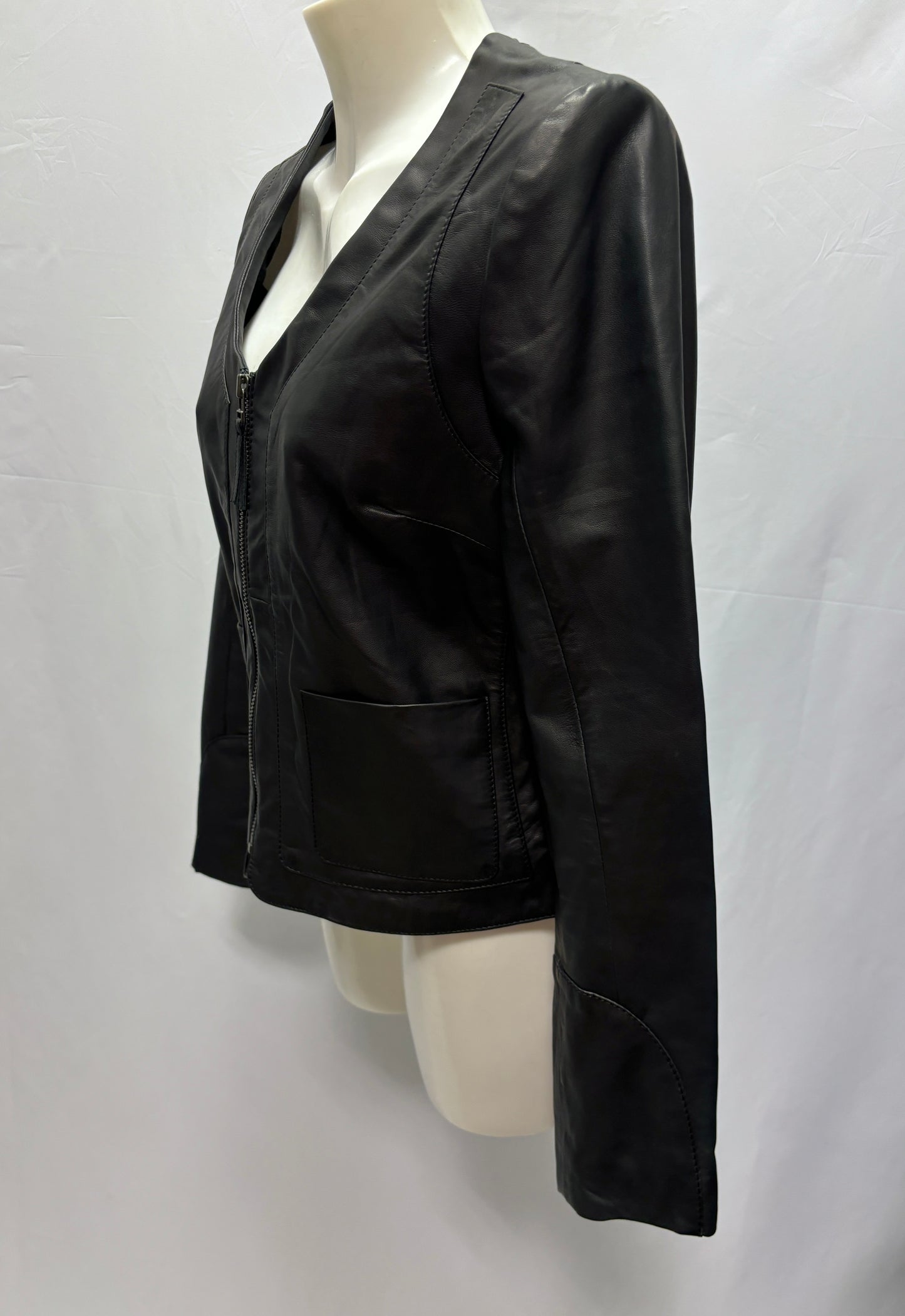 Anna leather jacket