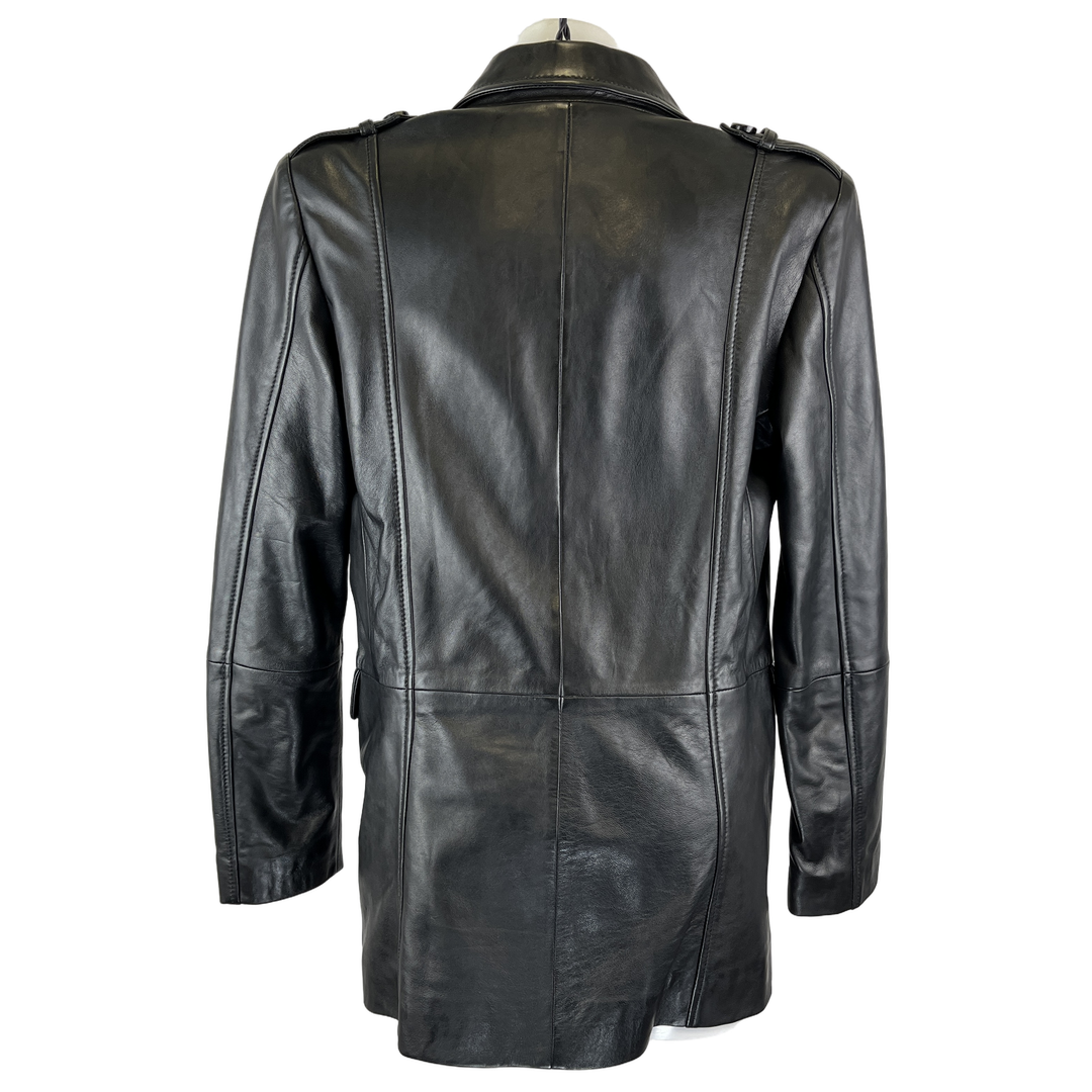 Trussardi leather blazer