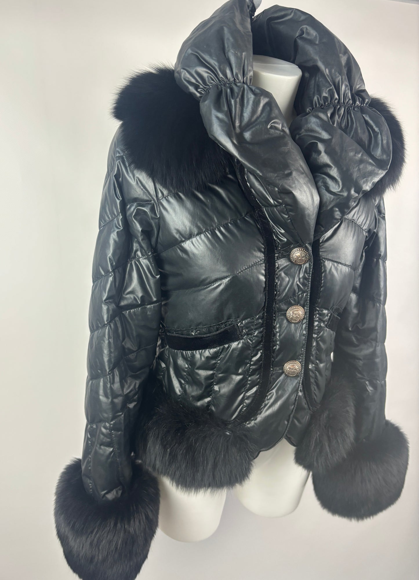 Galliano puffer jacket
