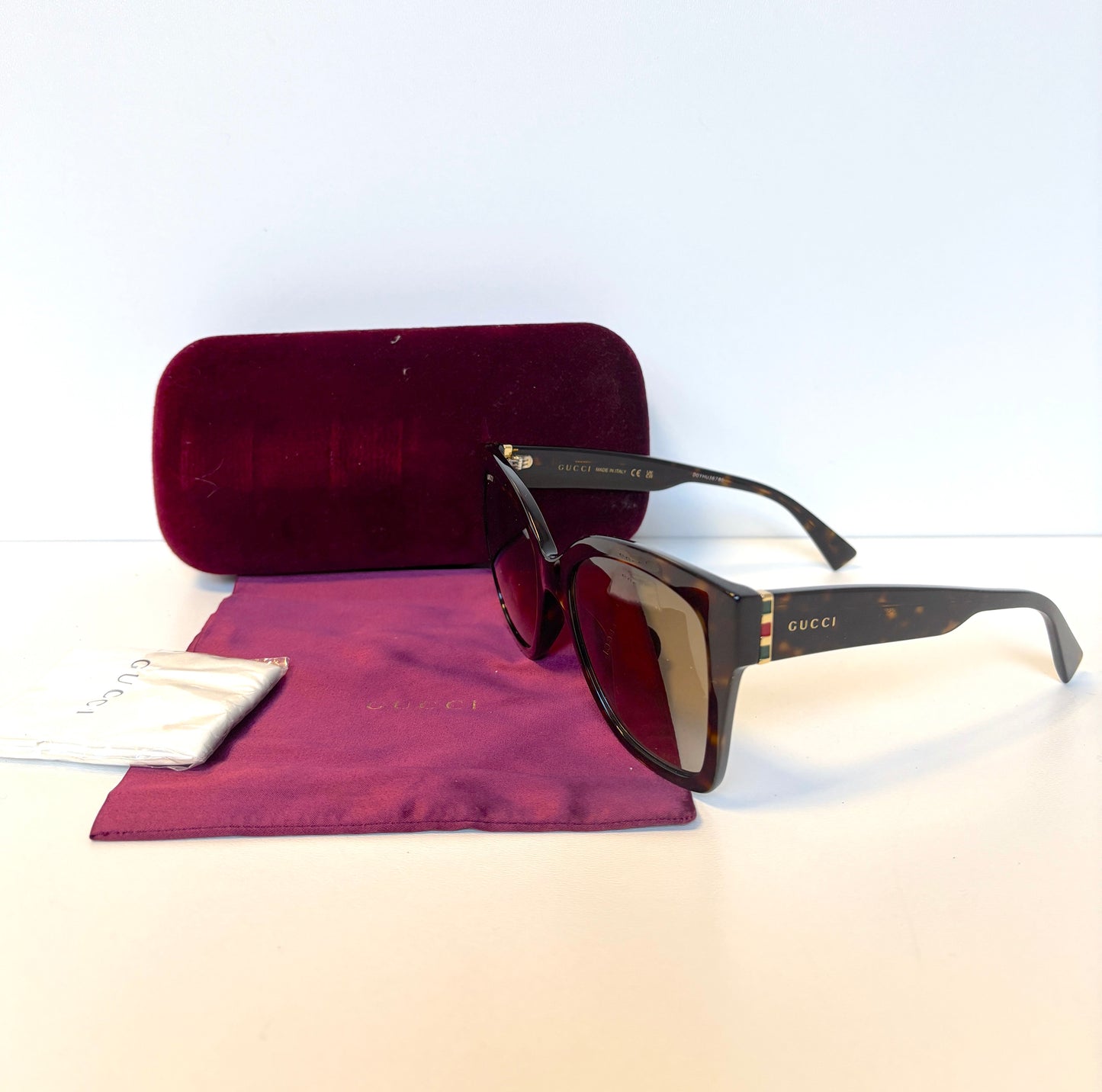 Gucci "Tortoise" sunglasses