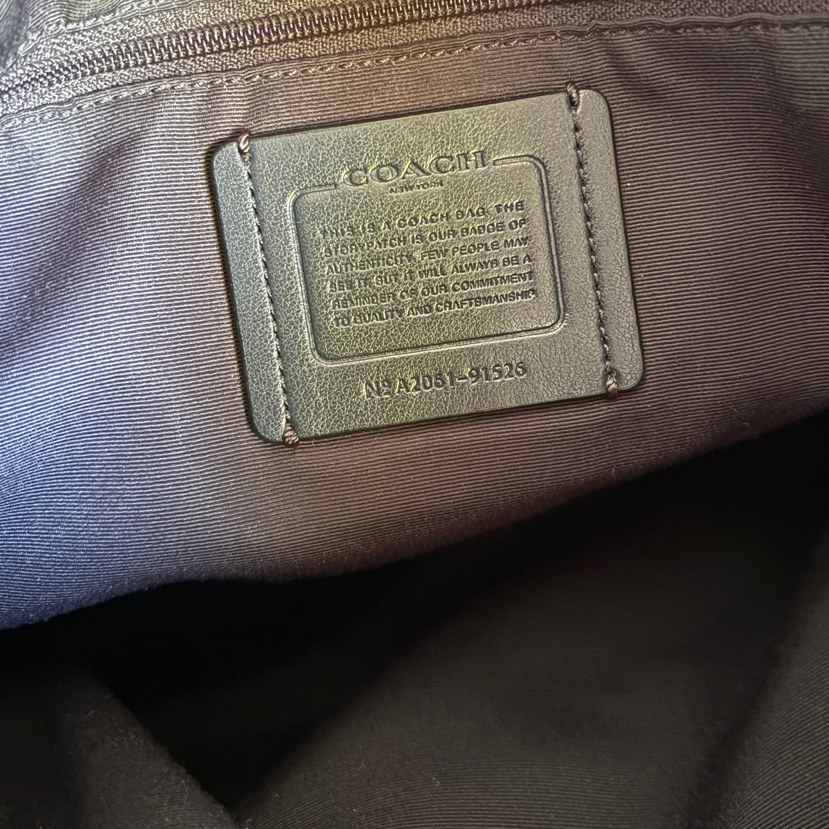 Coach "Marlon" shoulder bag