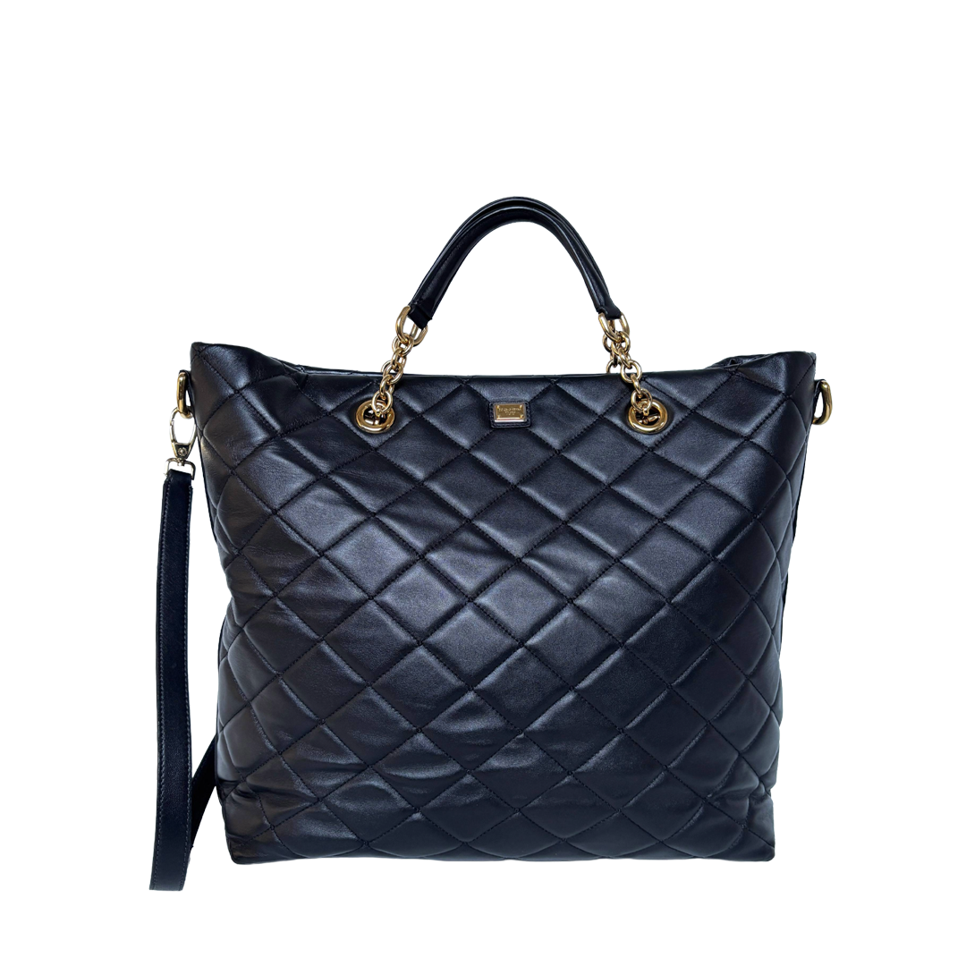 Dolce & Gabbana black shopper bag