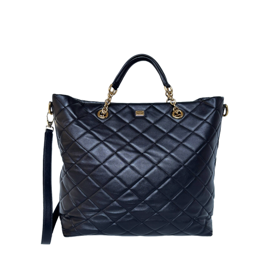Dolce & Gabbana black shopper bag
