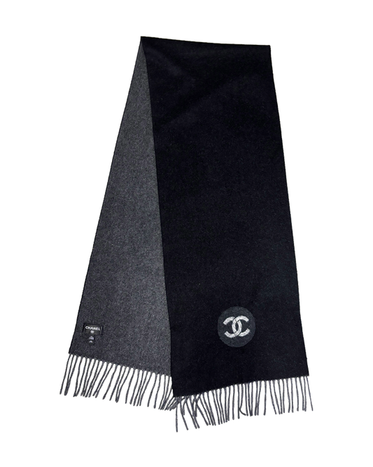 Chanel cashmere scarf