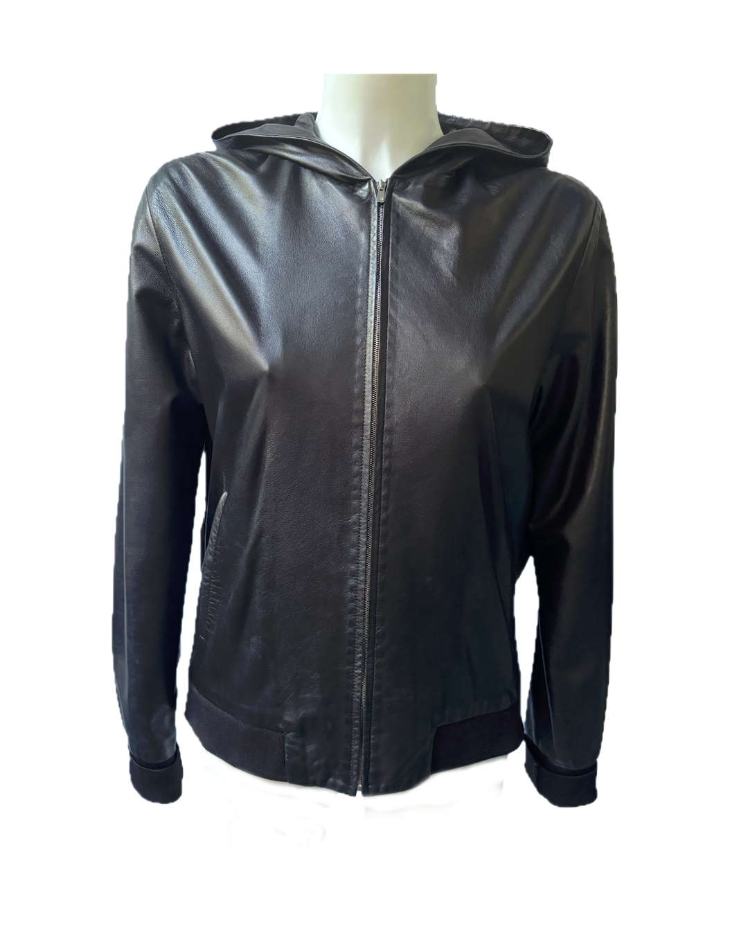 The Row leather jacket