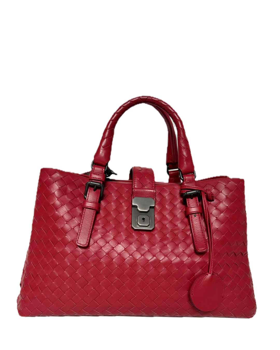 Bottega Veneta "Roma" shoulder bag.