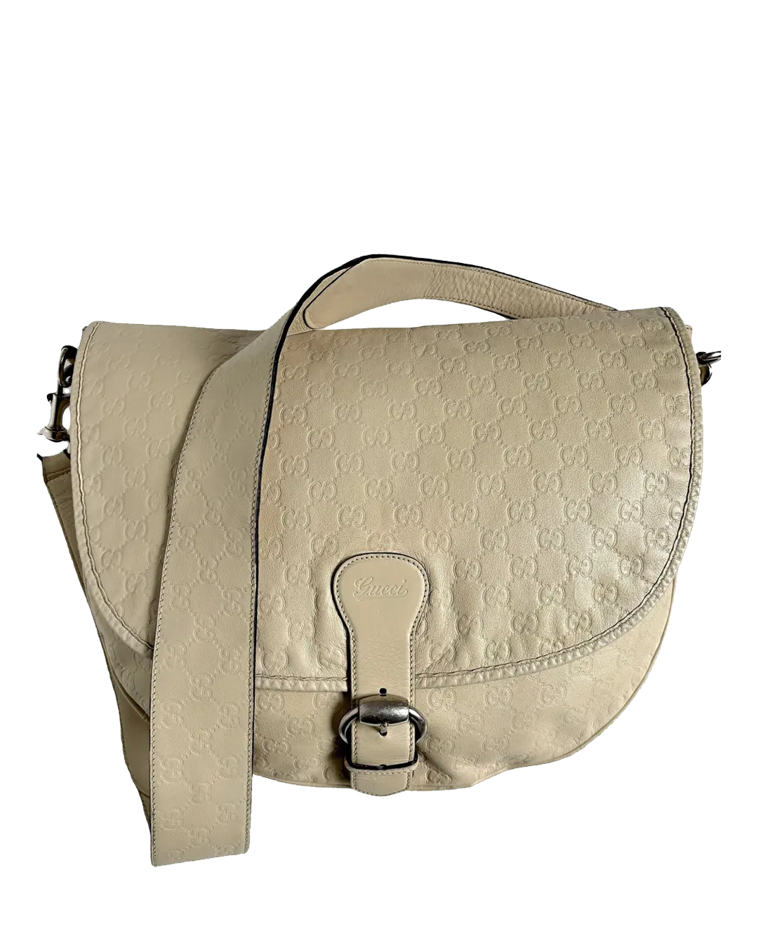 Gucci leather shoulder bag