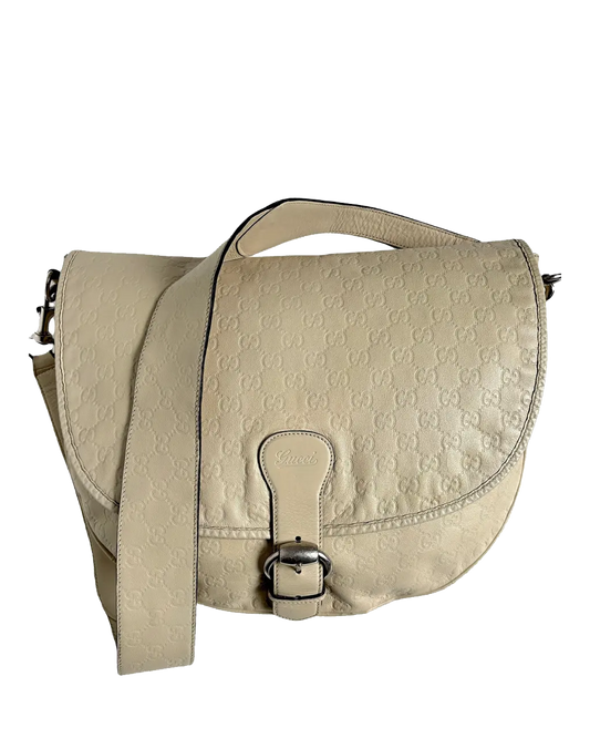 Gucci leather shoulder bag