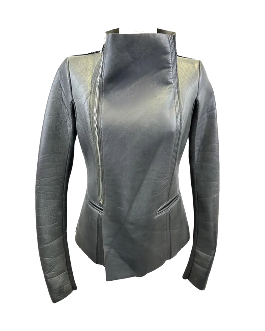 Rick Owens leather jacket