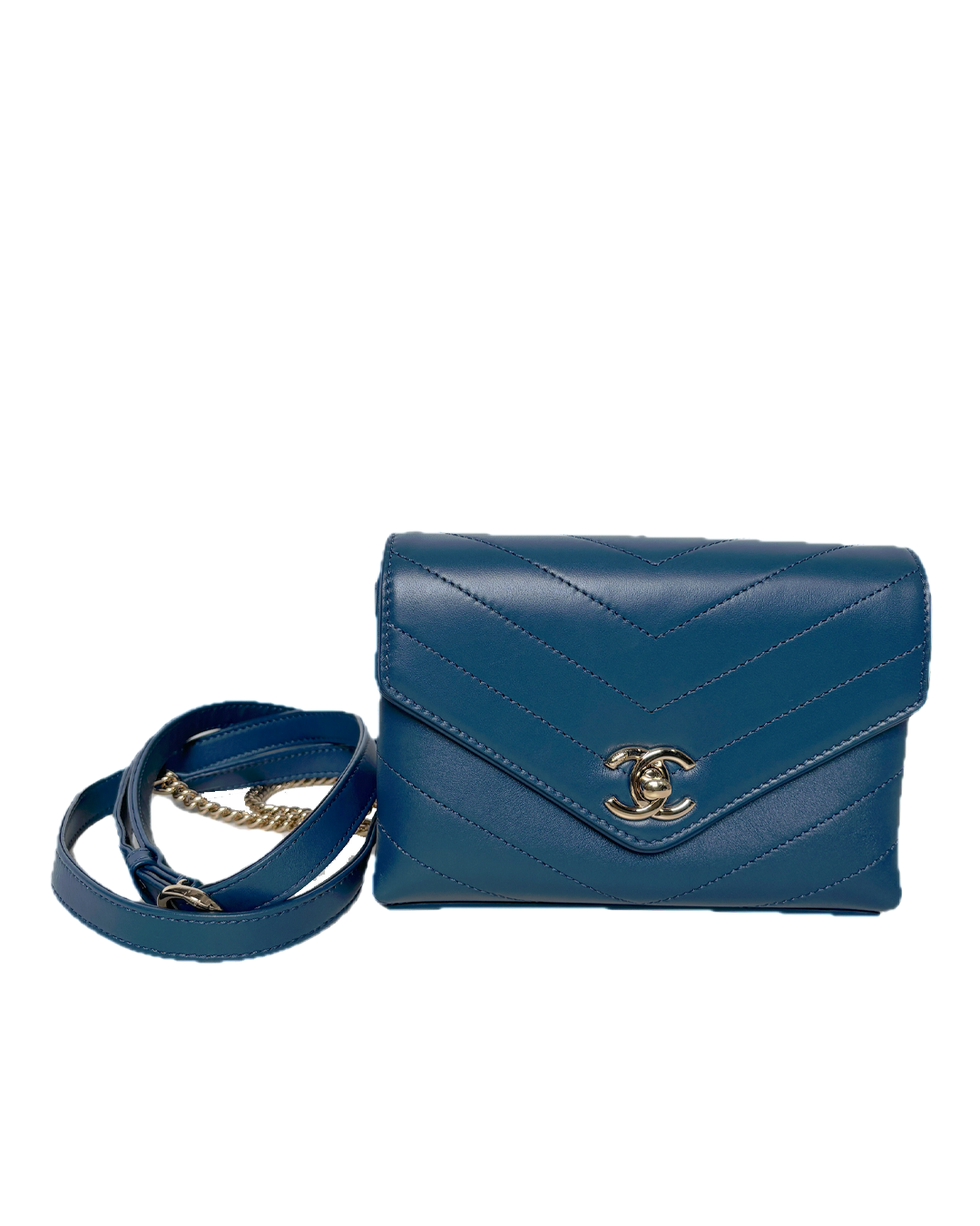 Chanel Chevron waist bag