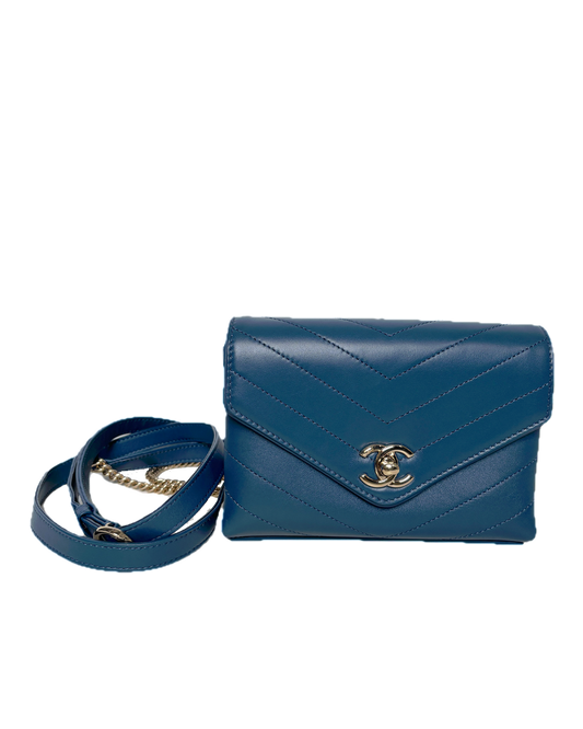 Chanel Chevron waist bag