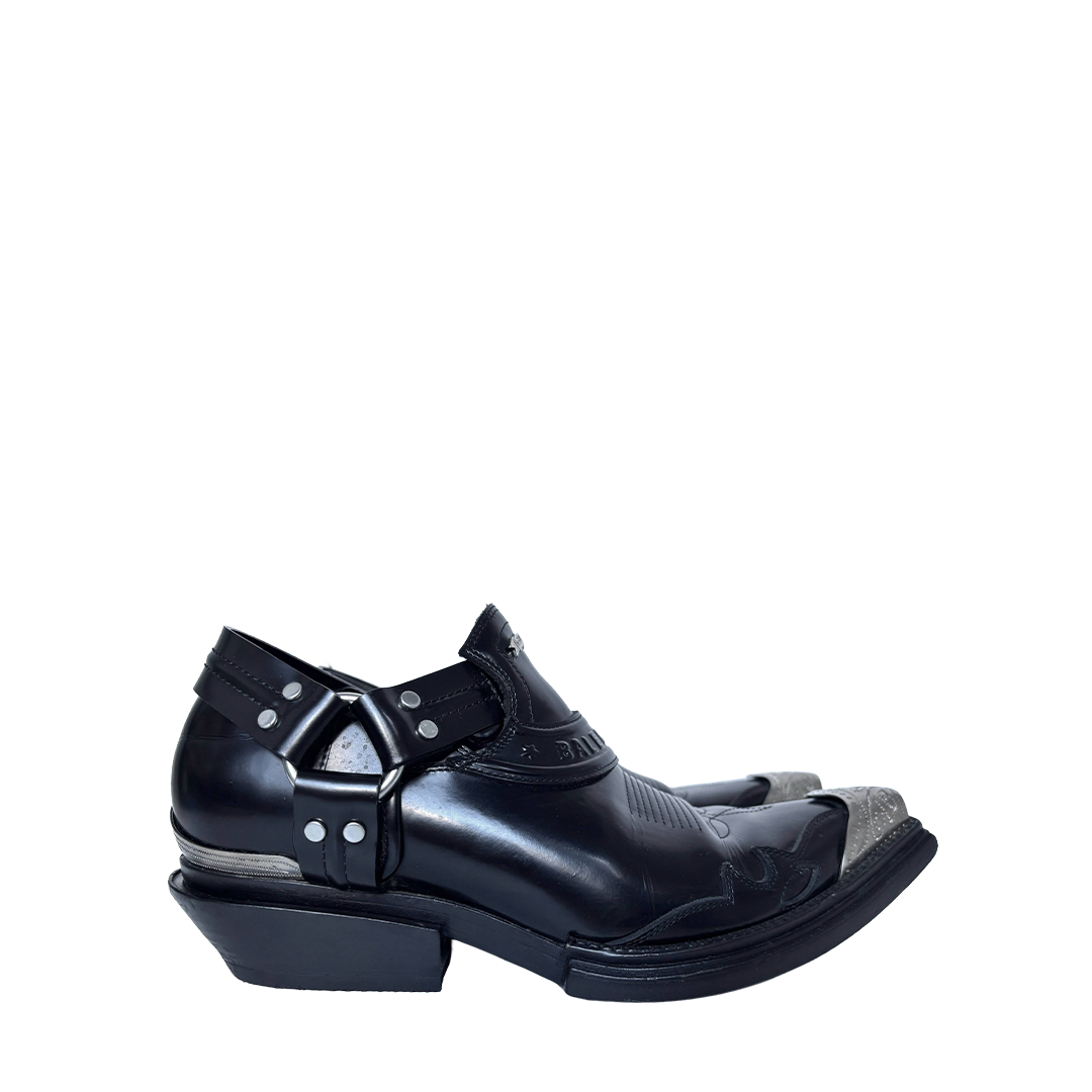 Balenciaga "Santiag Harness" boots