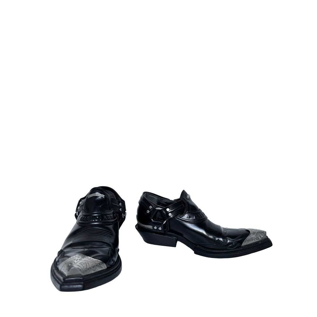 Balenciaga "Santiag Harness" boots