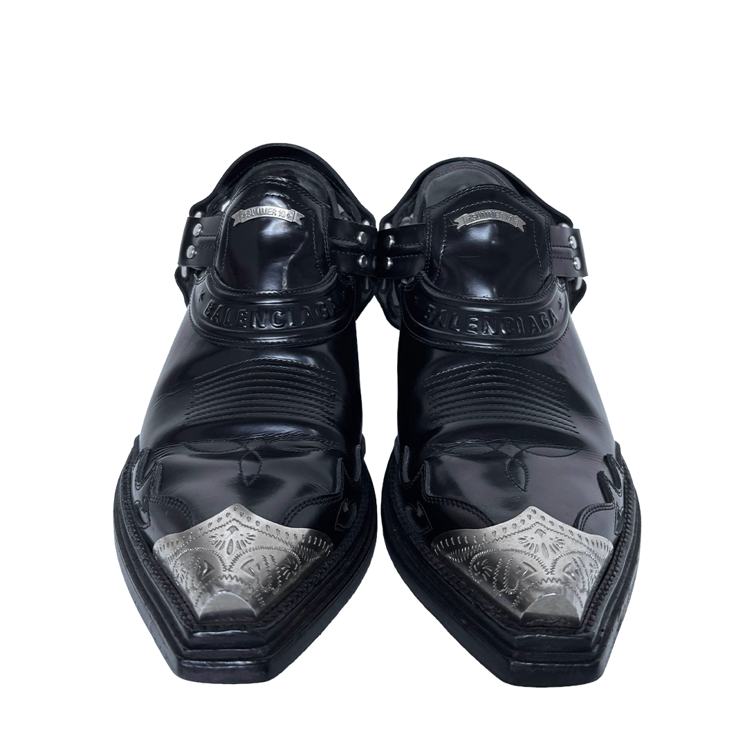 Balenciaga "Santiag Harness" boots