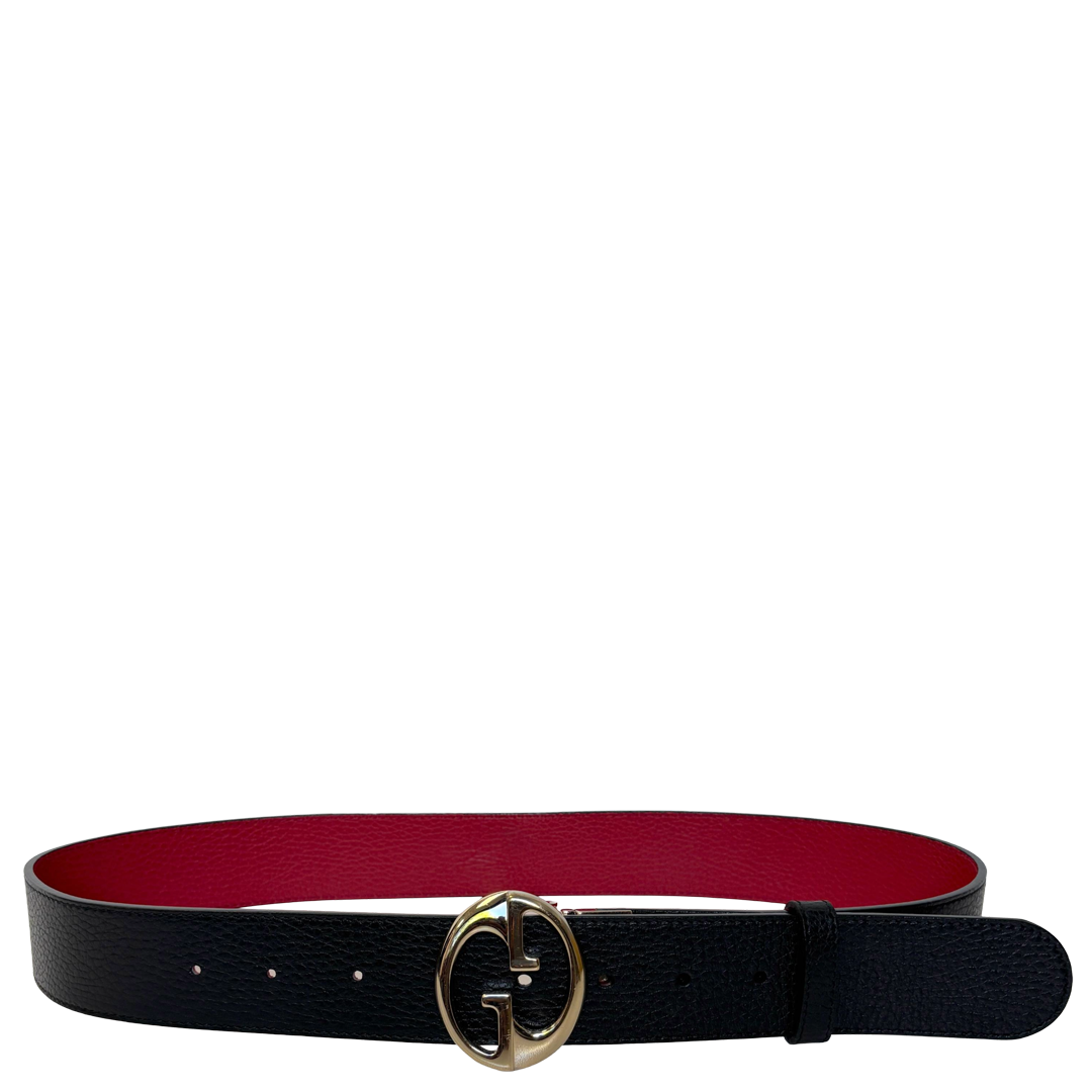 Gucci "1973" leather belt