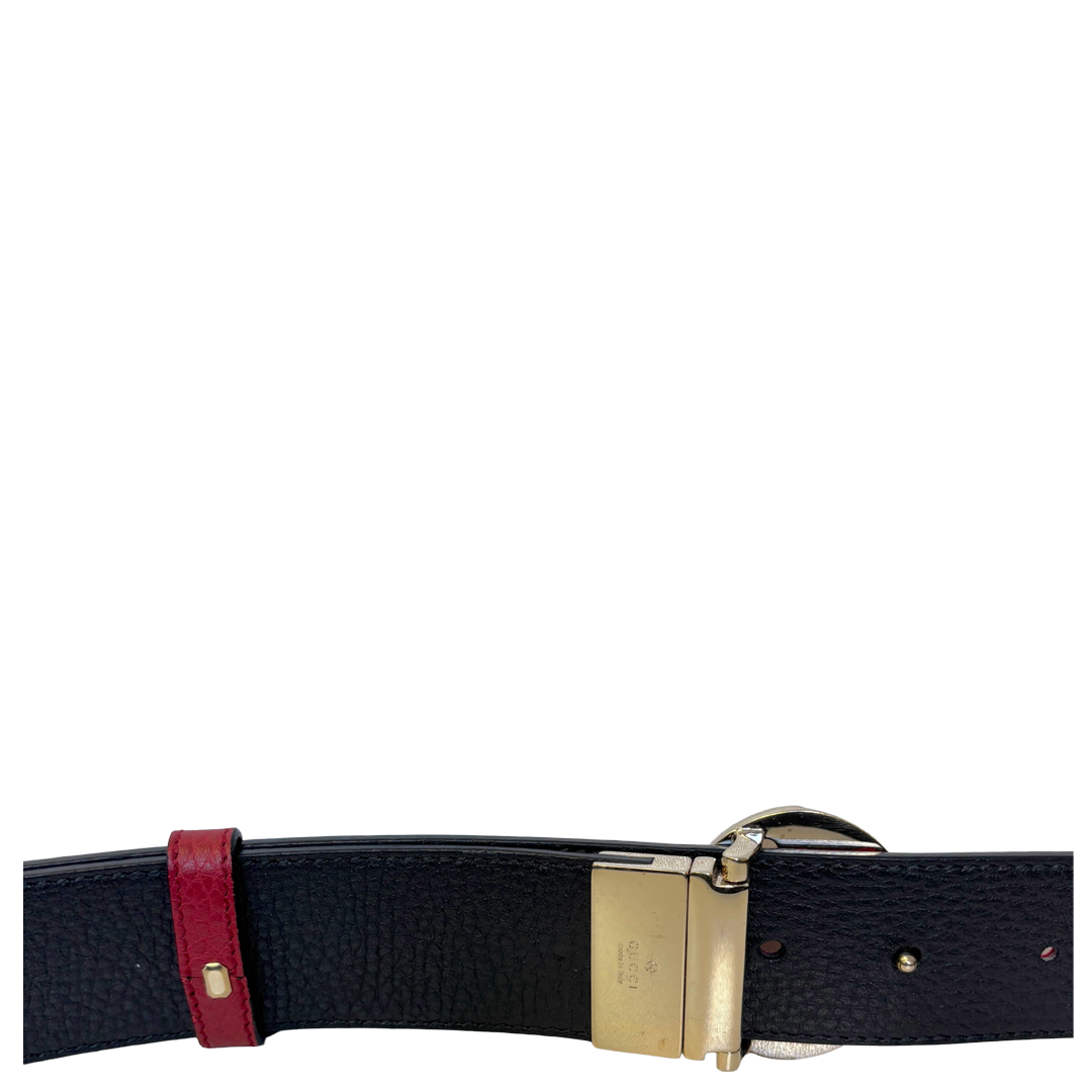 Gucci "1973" leather belt