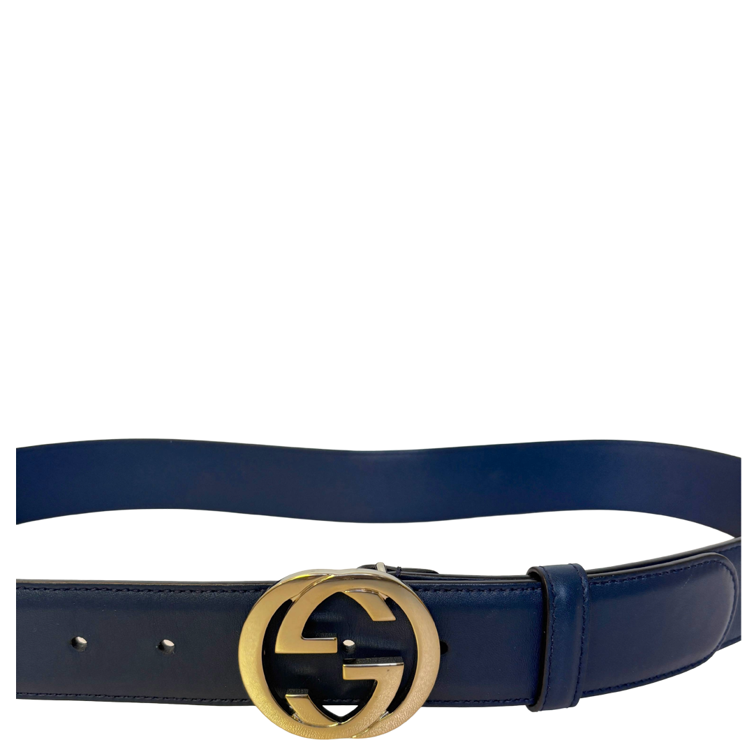 Gucci "GG Interlocking" belt