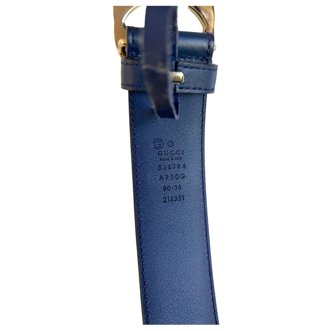 Gucci "GG Interlocking" belt