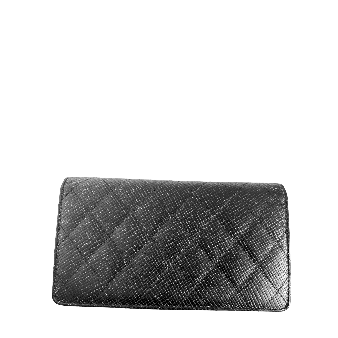 Chanel leather wallet