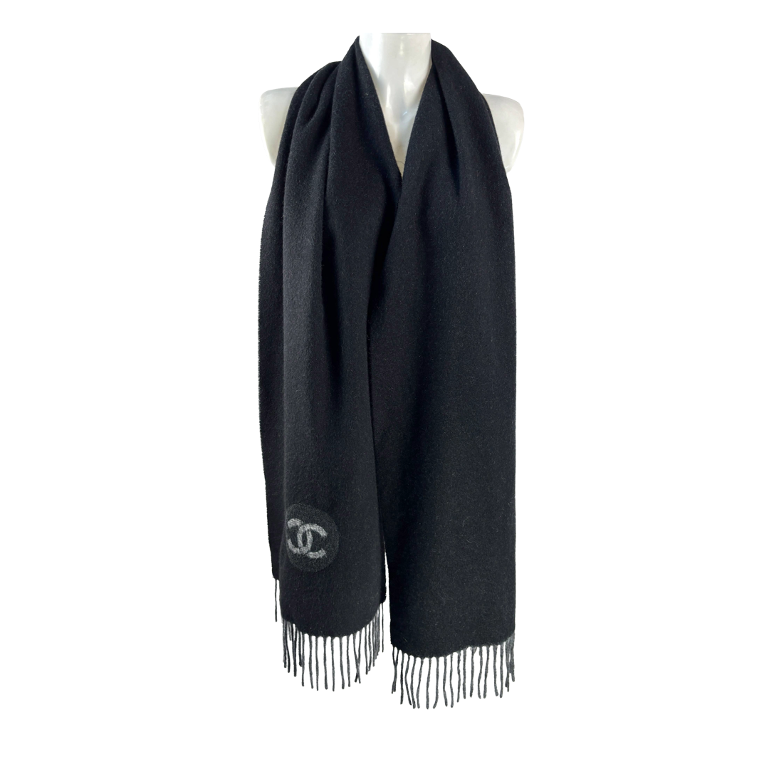 Chanel cashmere scarf