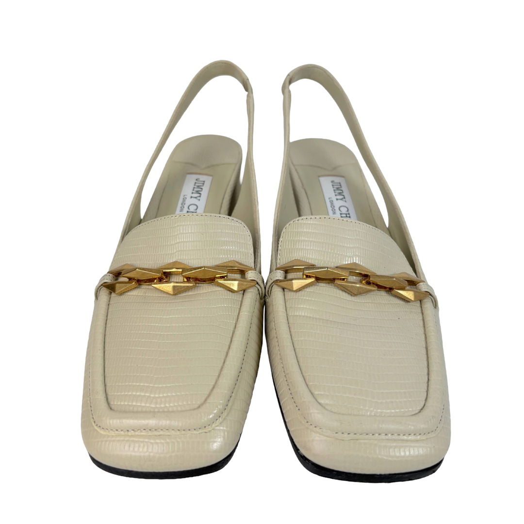 Jimmy Choo "Diamond Tilda" slingback