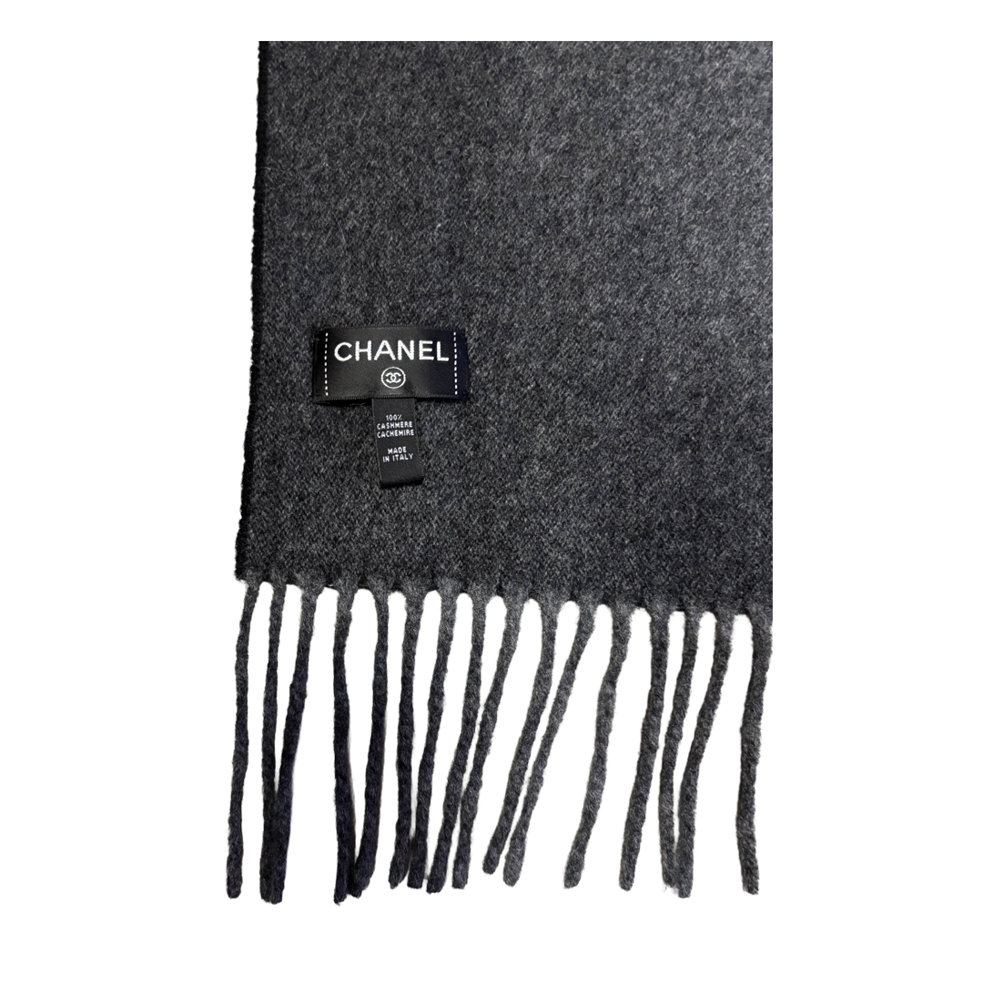 Chanel cashmere scarf