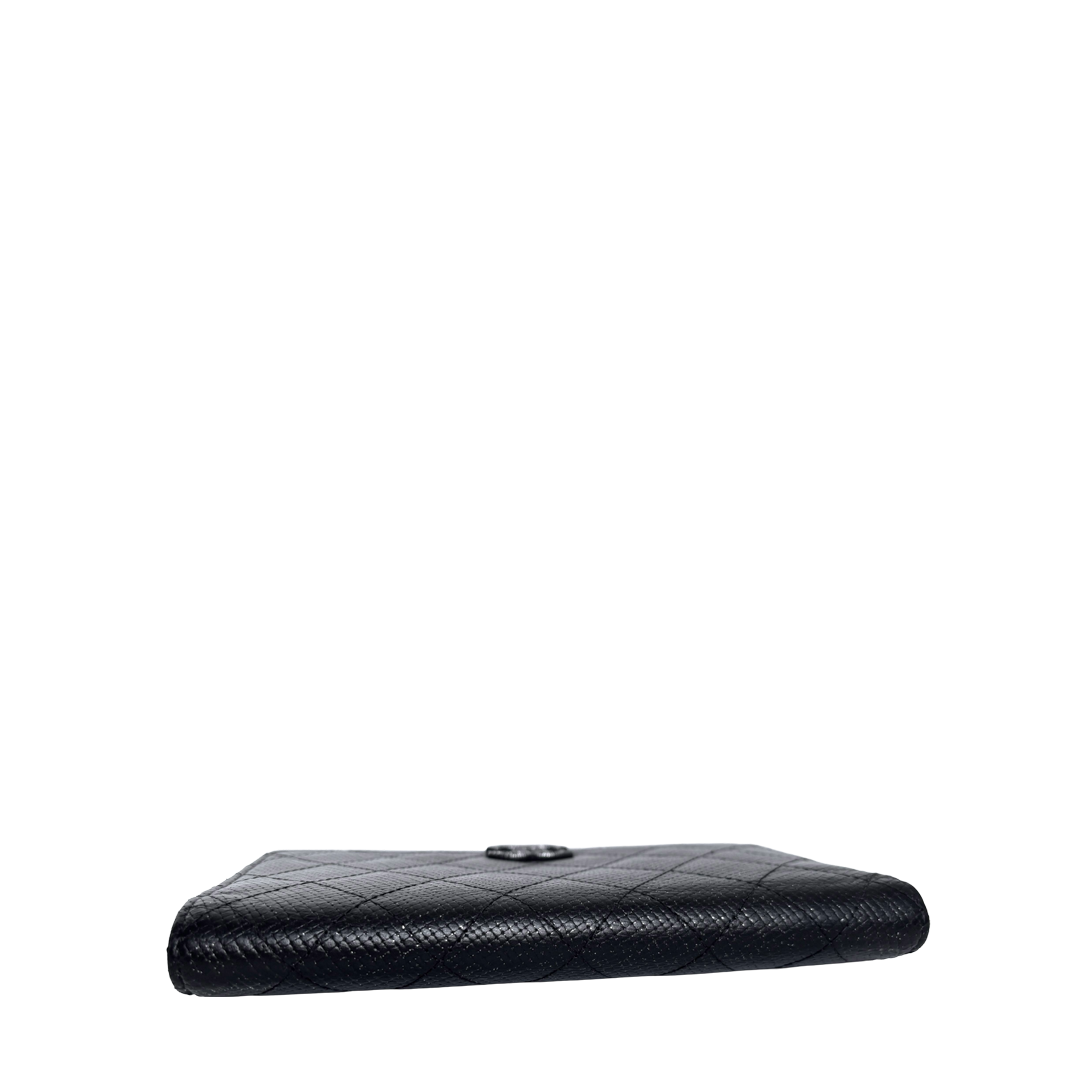 Chanel leather wallet