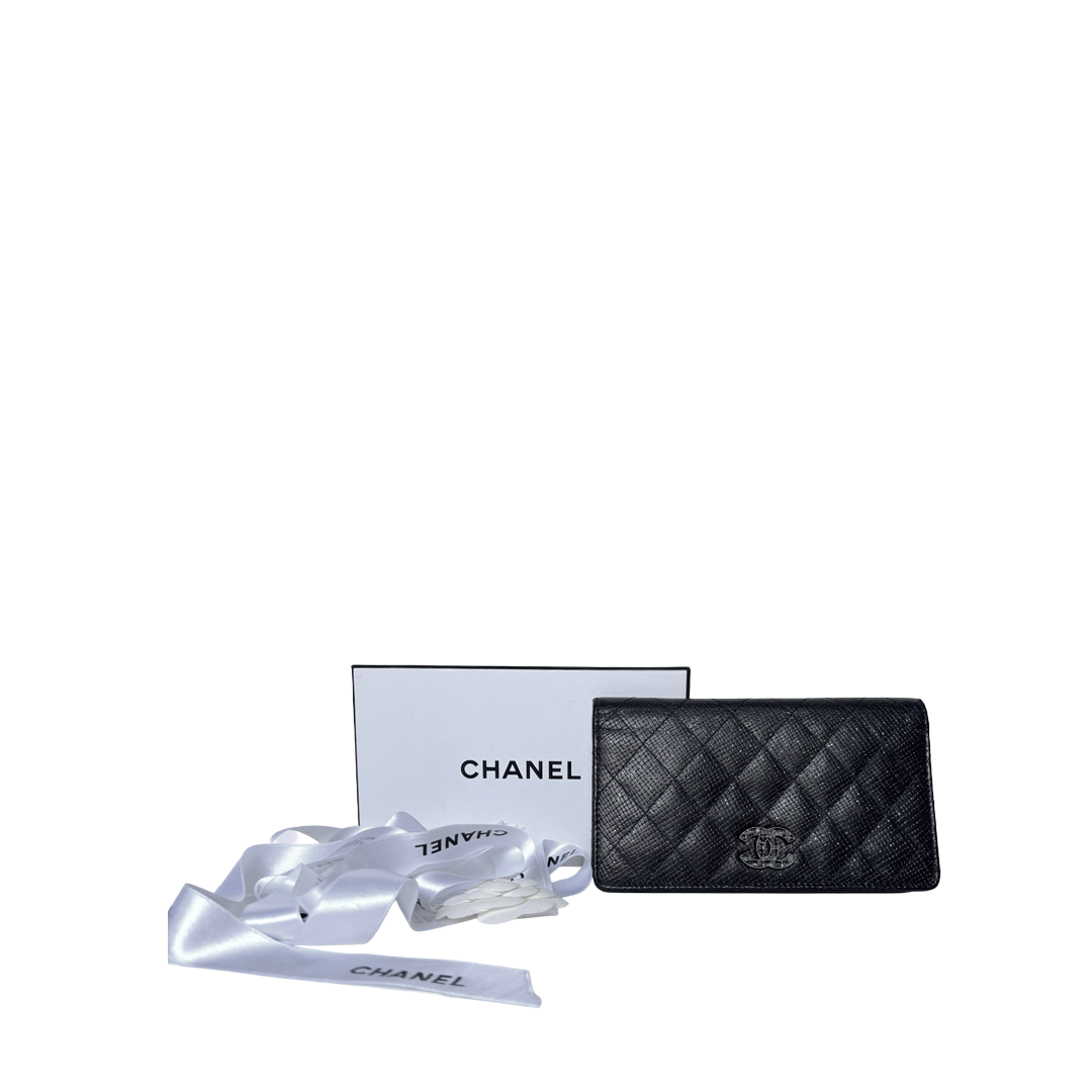 Chanel leather wallet