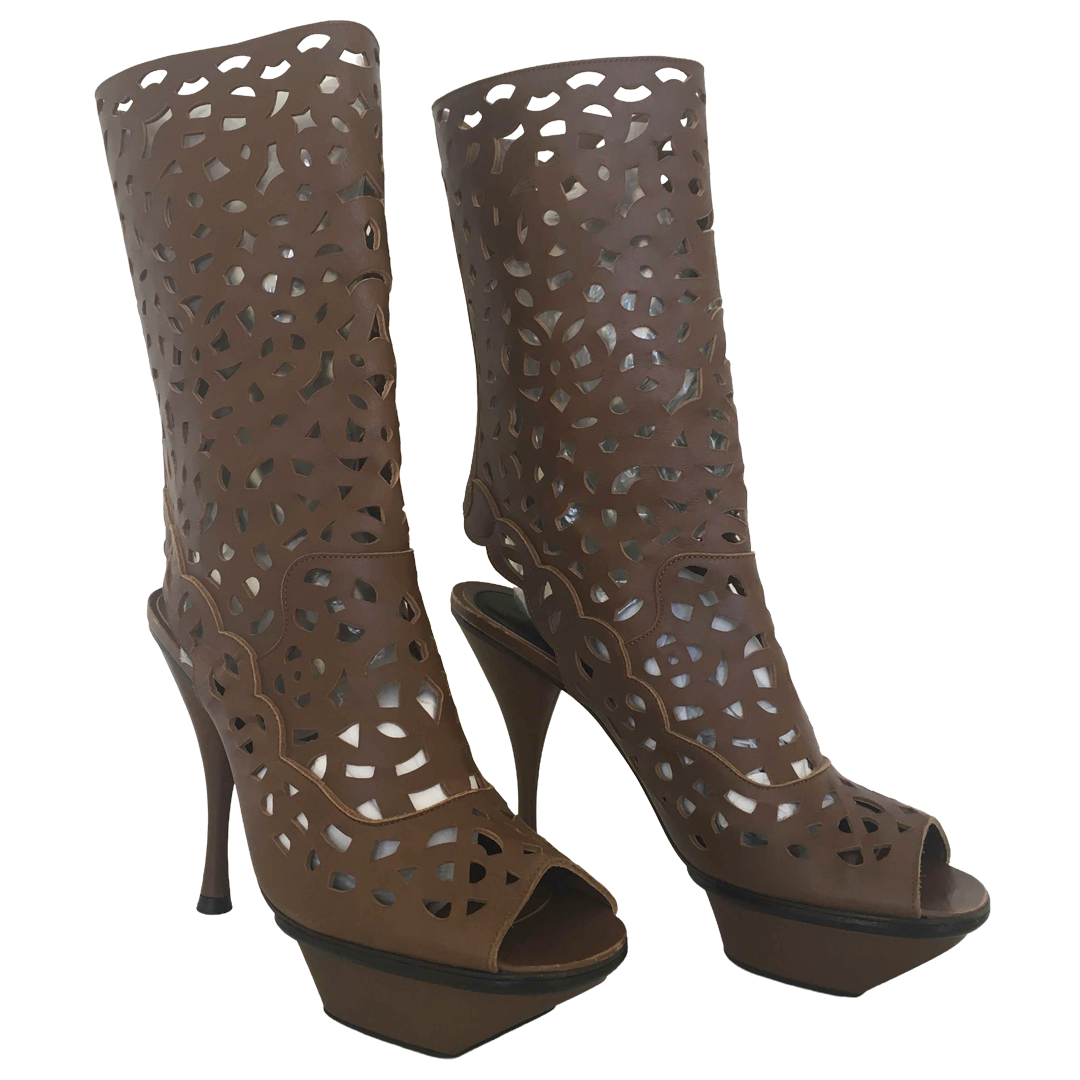 Marni cut-out boots