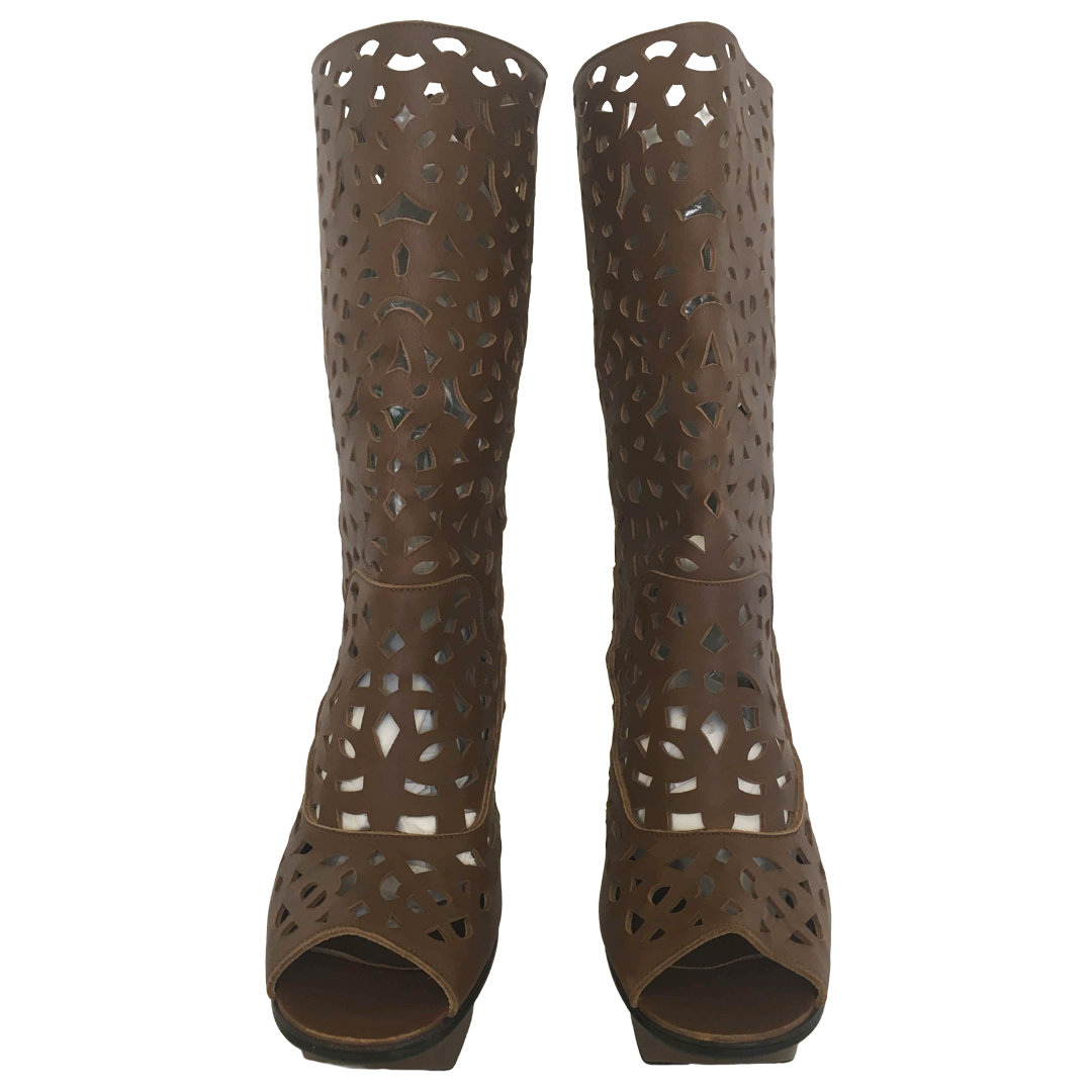 Marni cut-out boots