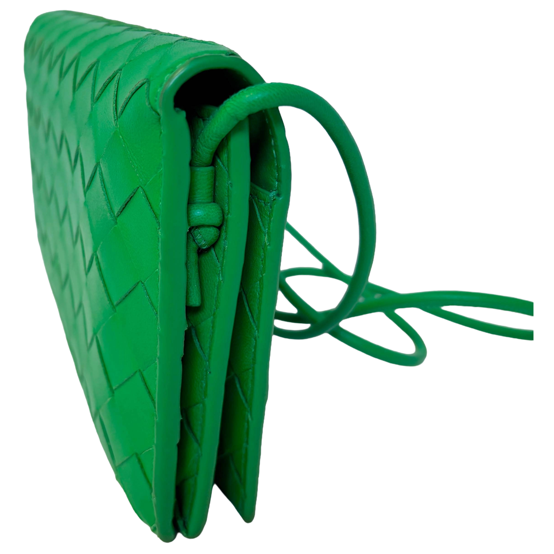 Bottega Veneta wallet on strap